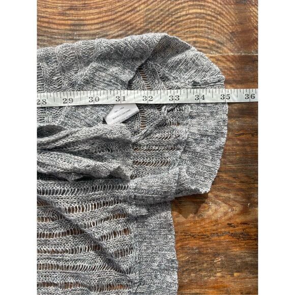 S3 Eileen Fisher Linen‎ Airy Rustic Cardigan Sweater Size Medium - Picture 7 of 7